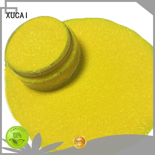 XUCAI different sizes Iridescent glitter supplier for leather