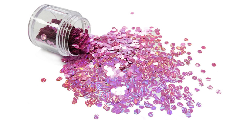 XUCAI-Silver Holographic Glitter Manufacture | Solvent Resistant Cosmetic Body
