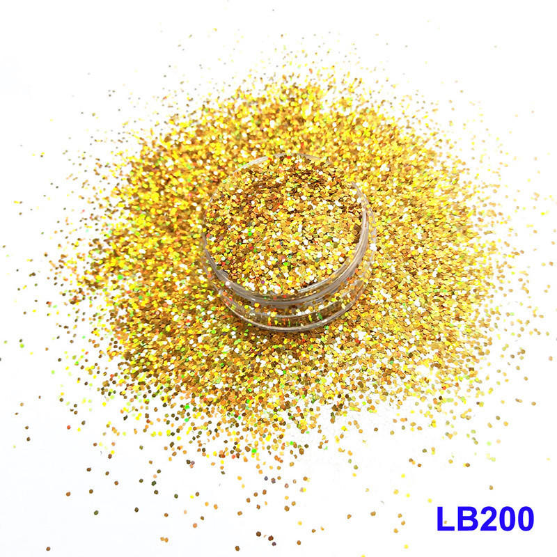 XUCAI solvent resistant face and body glitter manufacturer for crafts
