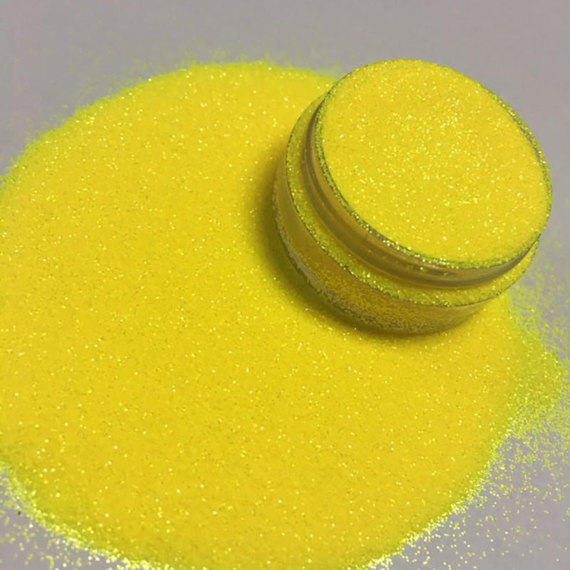 XUCAI Brand selling glitter yellow custom cosmetic glitter