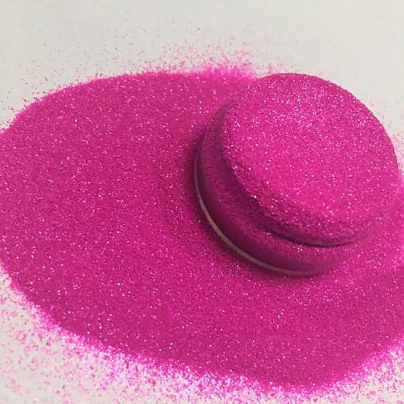 Glitter powder safe cosmetic glitter for body art Pearl Fluorescent Pink