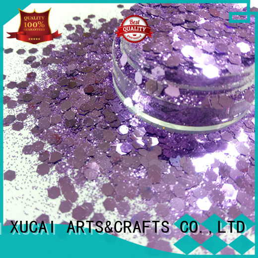 professional craft glitter superior quality for cosmetic XUCAI
