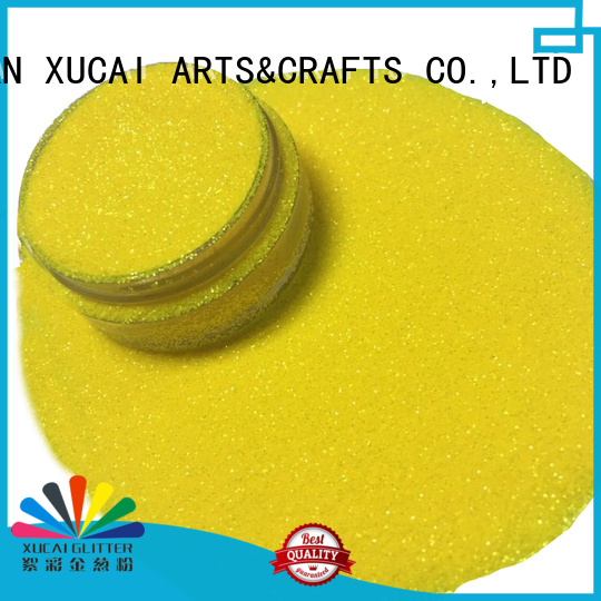 XUCAI different sizes rainbow glitters manufacturer for christmas crafts