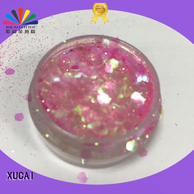 XUCAI pet chunky face glitter powder for cosmetic