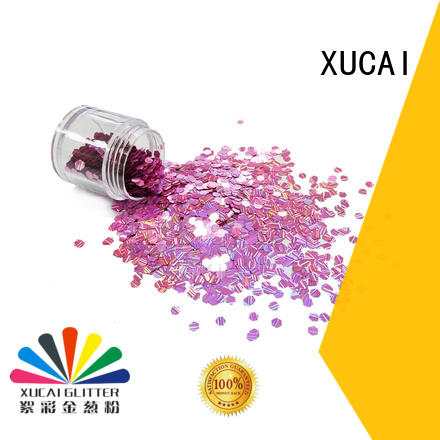 XUCAI dot holographic glitter bulk hot sale for arts