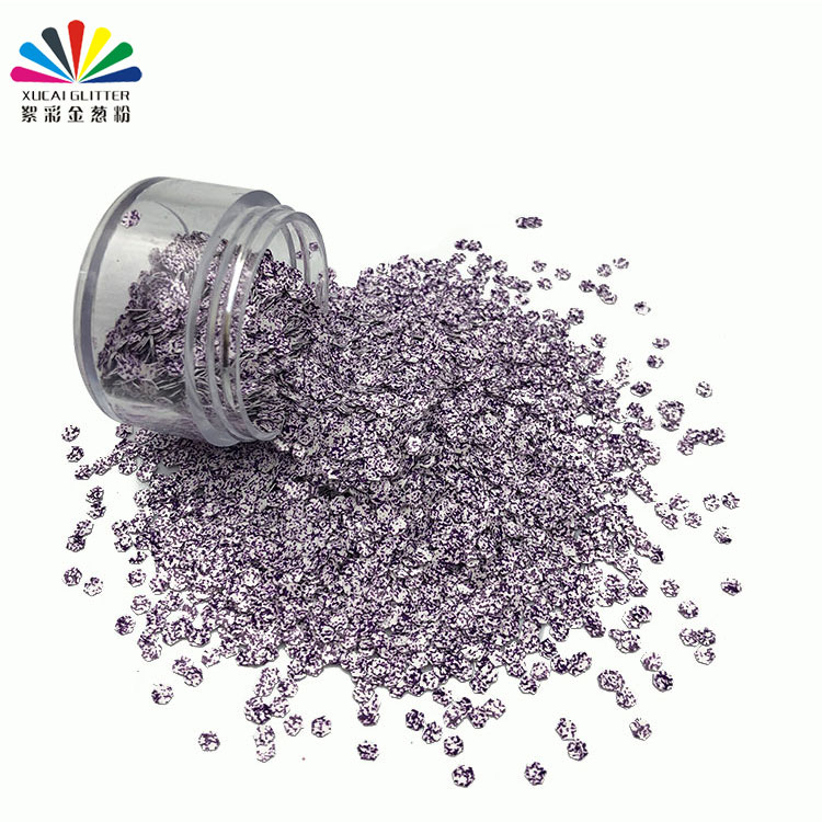 product-2020 New design polyester bulk shape glitter for nails craft-Xucai-img