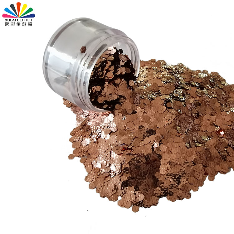 Wholesale 3D Glitter Different Shape Craft Glitter Hot Selling