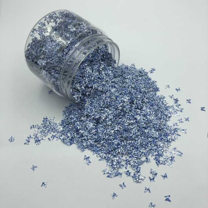 product-Xucai-Nail Art Glitter Dust Butterfly Shape Makeup Decoration Glitter-img