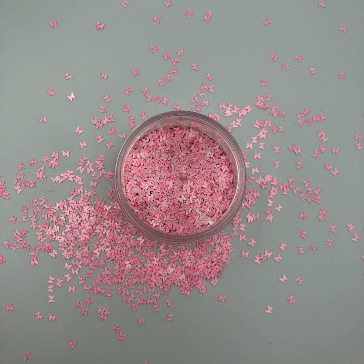 Wholesale 3mm PET Butterfly Cosmetic Glitter for Make-up