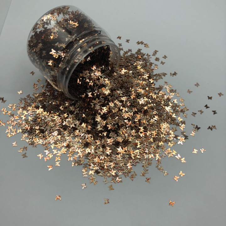 product-butterfly shape nail acrylic glitter powder for cosmetic-Xucai-img