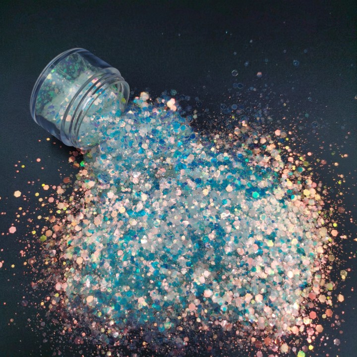 Wholesale PET Mix Nail Glitter Powder Manufacturers