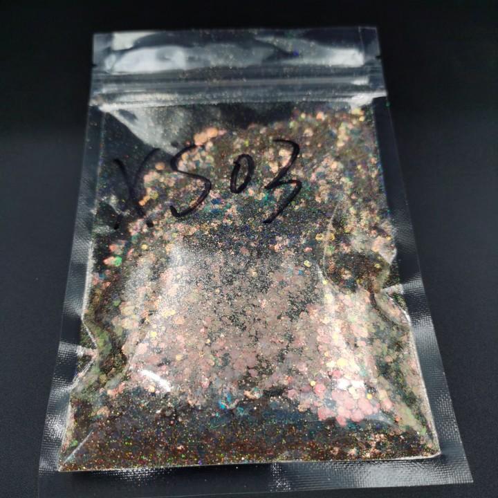 Wholesale Holographic Glitter Powder for Gifts & Crafts 1kg Packing