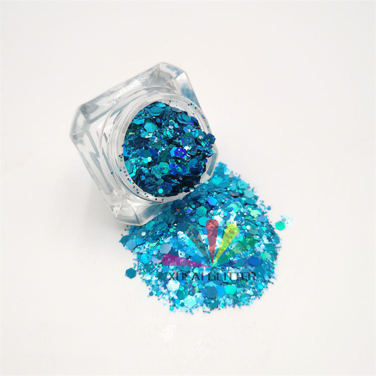 2023 New hot sale Glitter Powder Mix Colorful crafts supplies halloween decorations Glitter wholesale bulk glitter kg