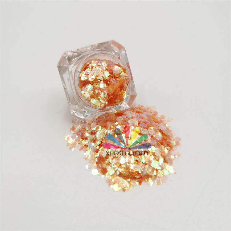 XUCAI Wholesale Top Quality Glitter Chunky Cosmetic, Christmas Decorations Glitter
