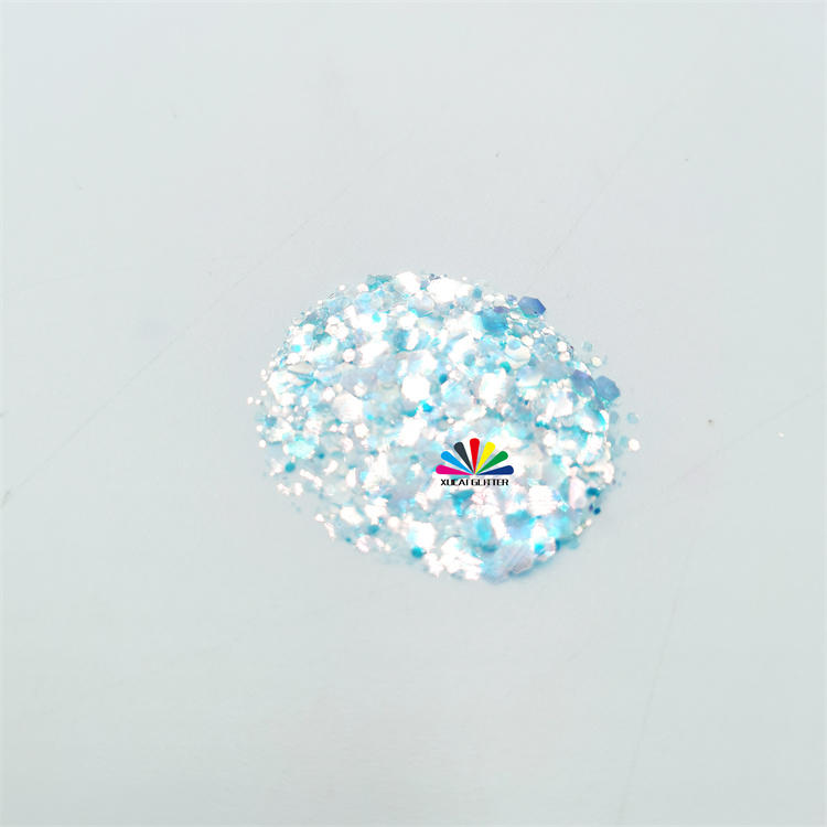 xucai glitter powder wholesale top quality chunky bulk glitter for craft decoration