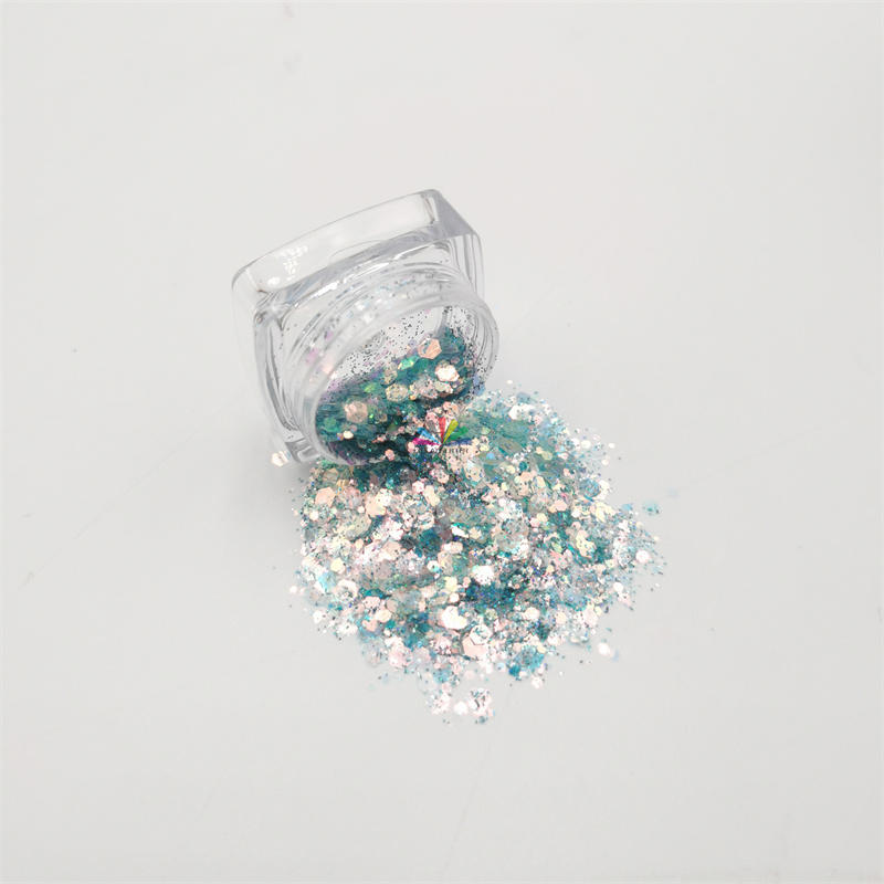 xucai wholesale bulk glitter wholesale top quality chunky bulk glitter for craft decoration