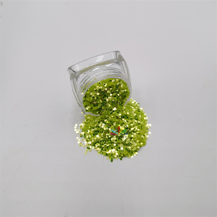 XUCAI chameleon color shifting glitter solvent resistant glitter high quality raw glitter
