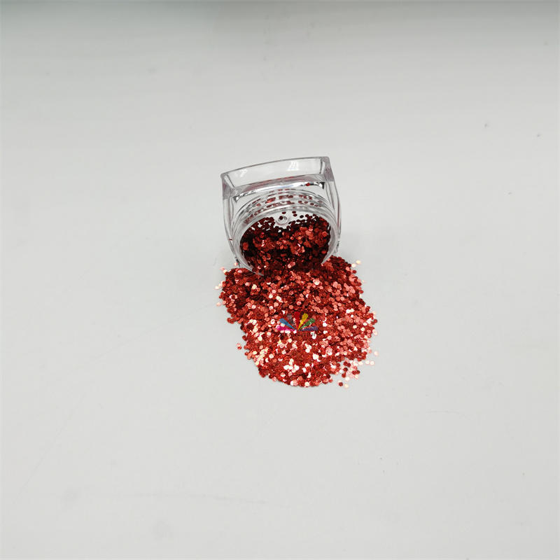 XUCAI solvent resistant glitter wholesale top quality chunky bulk glitter for craft decoration chameleon chunky glitter mix